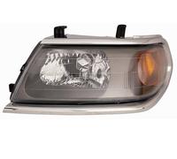 Faro Anteriore per Mitsubishi Pajero Sport 2000-2004 Grigio Scuro Destro
