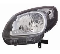 FARO FANALE PROIETTORE ANTERIORE DX DESTRO RENAULT KANGOO 2012 PARABOLA NERA