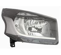 FARO FANALE PROIETTORE DX H4 PRED REG ELET PER RENAULT TRAFIC 2014> PARAB NERA