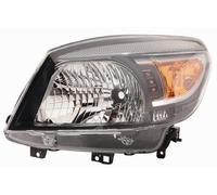 FARO FANALE PROIETTORE DX H4 PRED REG ELETT PER FORD RANGER 2009> PARABOLA NERA