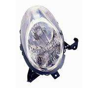 FARO FANALE PROIETTORE DX H4 PRED REG ELETT NISSAN MICRA 2007 2010 PARAB CROM