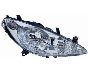 FARO FANALE PROIETTORE DX H7-2H1 C/FEND PRED REG EL PER 307 2001>2005 MOD VALEO
