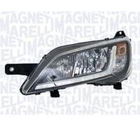 FARO FANALE PROIETTORE DX H7 C/CORNICE NERA PEUGEOT BOXER 01/14> MARELLI MAGNETI