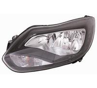 Faro Fanale Anteriore per Ford Focus 2011-2013 Parabola Nera Destro