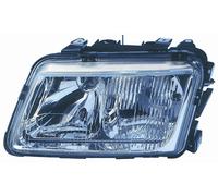 FARO FANALE PROIETTORE DX H7+H4 PRED REG ELET C/FENDINEBB PER AUDI A3 1996>2000