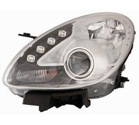 FARO FANALE PROIETTORE DX H7+H7 PER ALFA ROMEO GIULIETTA 2010> PARABOLA CROMATO