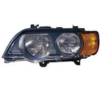 FARO FANALE PROIETTORE DX H7-HB3 C/FAN ARANCIO C/MOTORE PER BMW X5 E53 1999>2003