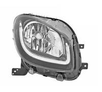 FARO FANALE PROIETTORE DX SMART FORTWO 2014 VALEO LUCE DIURNA LED HIGH LINE NERO