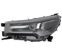 FARO FANALE PROIETTORE DX WY21W A LED PER TOYOTA HI-LUX 2020 CORNICE NERA MOTORE
