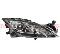 Faro Fanale Proiettore Parabola Cromata Per Mazda 6 2008-2012 H9-H11 Destro