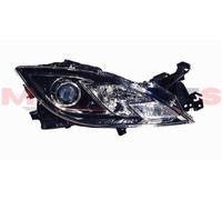 Faro Fanale Proiettore Parabola Nera Per Mazda 6 2008-2012 H9-H11 Destro