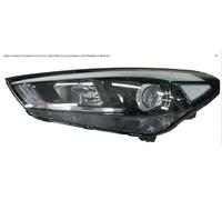 FARO FANALE PROIETTORE SX 2H7 A LED C/MOTORE PER HYUNDAI TUCSON 2015> PAR NERA