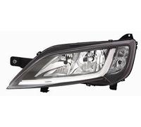 FARO ANT SX PEUGEOT BOXER 10/14> H7 H7 C/MOTOR ELETTR PARAB CROMATA CORNICE NERA