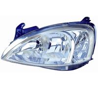 FARO FANALE PROIETTORE SX 2H7 PRED REG ELET PER OPEL CORSA C 2002>2003 MOD VALEO