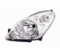 Proiettore H4 Con Motore Elettrico Per Suzuki Splash Lato Sinistro 2008/03 Sx