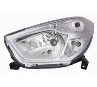 FARO FANALE PROIETTORE SX H4 PER DACIA DOKKER DAL 2012 PARABOLA CROMATA
