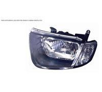 FARO FANALE PROIETTORE SX H4 PRED REG EL MITSUBISHI L200 2005 2010 CAB SING IN