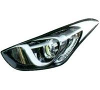 FARO FANALE PROIETTORE SX H7 C/MOTOR EL HYUNDAI I30 2012 PARABOLA CROMATA
