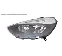 FARO FANALE PROIETTORE SX H7-H1 C/MOTORE PER RENAULT CLIO 2016> PARABOLA NERA