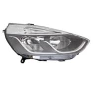 FARO FANALE PROIETTORE SX H7-H1-PY24W NERA CROMATO COMPATIBILE CON RENAULT CLIO 2016>2019, OEM 260600373R