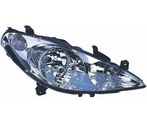 FARO FANALE PROIETTORE SX H7-H1 S/FEND PRED REG EL PER 307 2001>2005 MOD VALEO