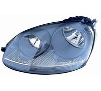 Faro Fanale Anteriore per Volkswagen Golf V 2003-2008 Parabola Grigio Sinistro