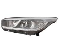 Faro Fanale Anteriore A Led per Kia Ceed 2012-2015 Parabola Cromata Sinistra
