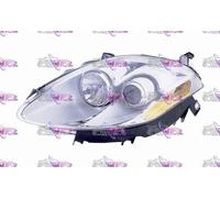 FARO FANALE PROIETTORE SX SINISTRO 2H1 PAR.CROM C/MOT.EL FA,ARANC.FIAT BRAVO 07>