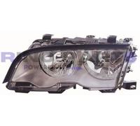 FARO FANALE PROIETTORE SX SINISTRO 2H7 C/MOT.ELE BMW SERIE 3 E46 98> PAR SILVER