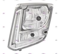 FARO FANALE PROIETTORE SX SINISTRO H4-PY21W LED VOLVO TRUCK FL DAL 2013 IN POI