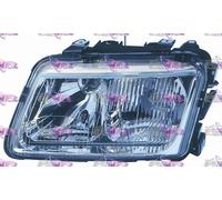 FARO FANALE PROIETTORE SX SINISTRO H7-H4 CON FENDINEBBIA AUDI A3 96>00