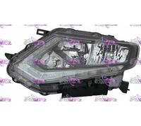 FARO FANALE PROIETTORE SX SINISTRO H9-H11 A LED NISSAN X-TRAIL 14>17 PARAB NERA