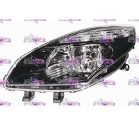 FARO FANALE PROIETTORE SX SINISTRO NERO RENAULT SCENIC 09>12 DAL 2009 AL 2012