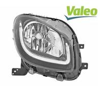 Faro H4 parabola nera luce diurna a led sx per Smart Fortwo Highline dal 9/2015