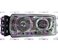 FARO FANALE PROIETTORE SX XENON D1S-H7 LUCE DIURNA LED PER IVECO STRALIS 13>