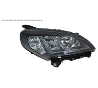 FARO FANALE SINISTRO C/MOT EL FIAT DOBLO DAL 2015 CORNICE SUPERIORE NERA