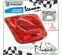 FARO FANALE STOP POSTERIORE ORIGINALE PIAGGIO VESPA GTS 125 300 GTV 6 SEI GIORNI