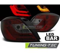 Faro Fanale Tuning H 03.04-09 3D GTC Fume' Rosso LED