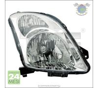 Faro fanale TYC Dx Destro per SUZUKI SWIFT