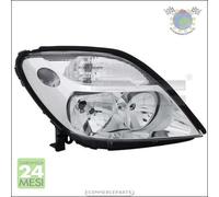 Faro fanale TYC Sx Sinistro per RENAULT SCENIC MEGANE