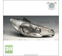 Faro fanale Valeo Dx Destro per PEUGEOT 206 #wm