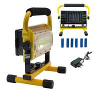 FARO FARETTO 100W LED RICARICABILE BATTERIA RICARICABILE PORTATILE ESTERNO