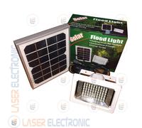 FARO FARETTO A LED ENERGIA SOLARE CON PANNELLO 6V 3W E SENSORE CREPUSCOLARE