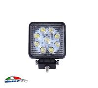 FARO FARETTO A LED QUADRATO - 9 LED - EPISTAR LED - WATERPROOF - 6000K - 1750 LU