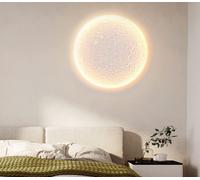 FARO FARETTO APPLIQUE GESSO LED EFFETTO LUNA INCASTRO PER PARETI/CONTROSOFFITTO
