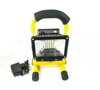 FARO FARETTO CANTIERE LED RICARICABILE PORTATILE TORCIA EMERGENZA LAMPADA 50 W