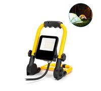 FARO FARETTO DA CANTIERE LAVORO 10 WATT IP65 6500K CAVO 1,8 METRI AIGOSTAR