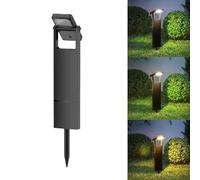 Faro Faretto da giardino solare testa inclinabile 20W luce 3000k 4000k 6500k