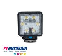 FARO FARETTO DA LAVORO 6 LED 9V 12V 24V 32V 108X158X40MM
