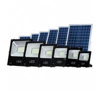 FARO FARETTO ENERGIA SOLARE TELECOMANDO IMPERMEABILE 10W 60W LUCE LED ESTERNO